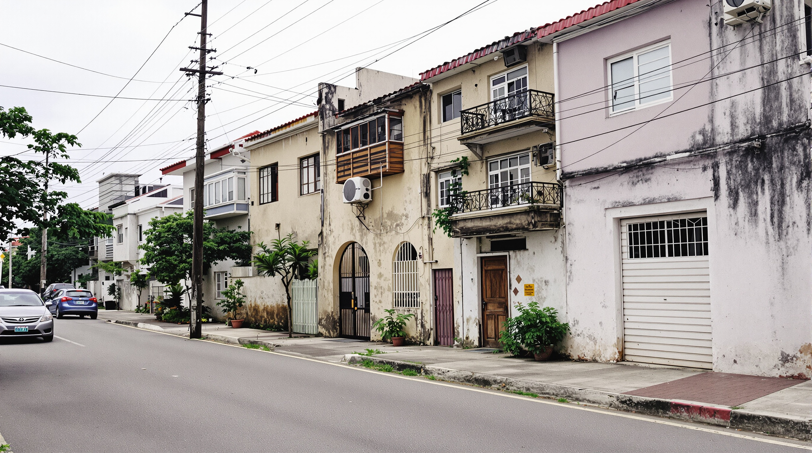 Rua residencial brasileira com imóveis de diferentes épocas, ilustrando valorização de imóveis nos últimos 20 anos em bairro consolidado