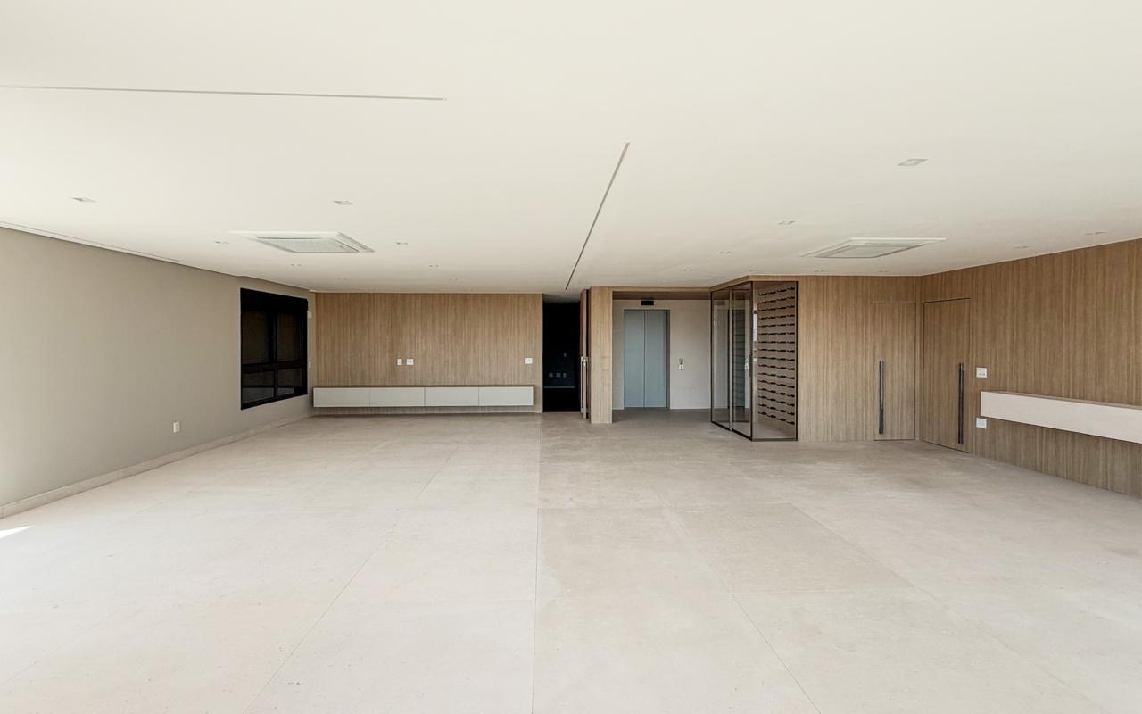 Cozinha e área gourmet apartamento à venda ou para alugar em Canvas Alphaville, Alphaville, Barueri — 3 suítes, 344 m² — imagem 3 de 11