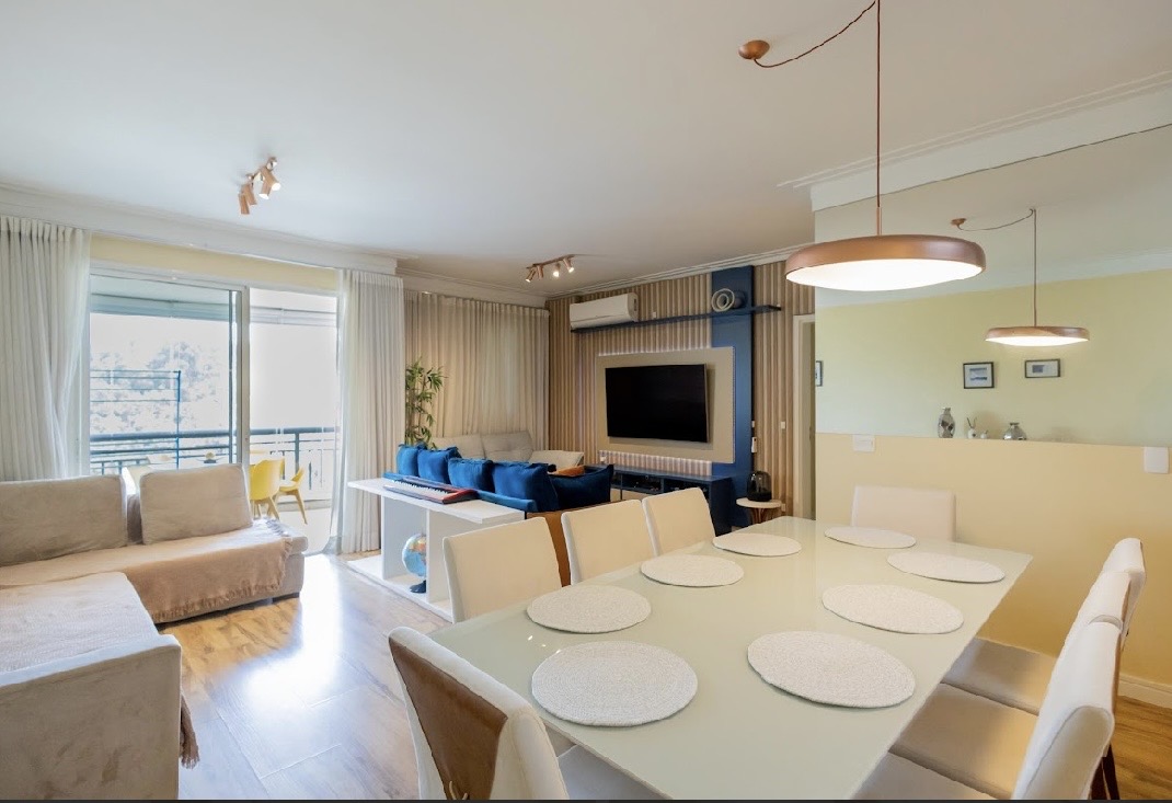 Suíte principal apartamento à venda em Jardins de Tambore , Alphaville, Santana de Parnaíba — 2 suítes, 110 m² — imagem 4 de 5