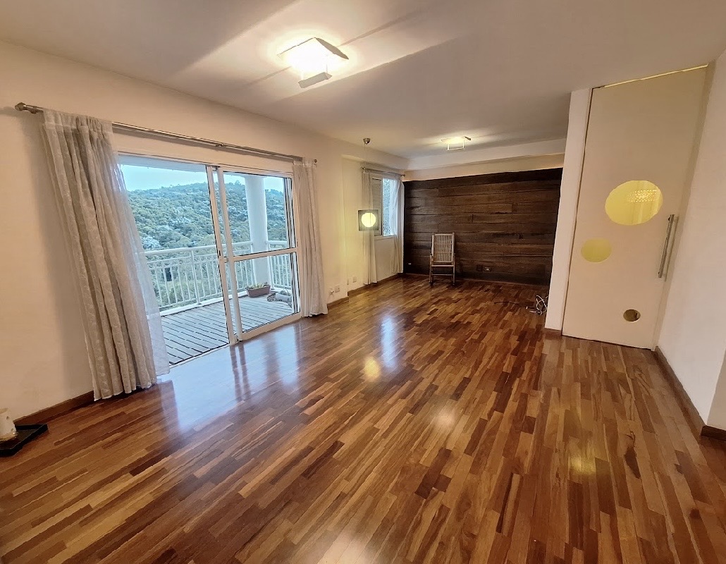 Sala de estar apartamento à venda em Green Tambore, Alphaville, Santana de Parnaíba — 1 suíte — imagem 2 de 8