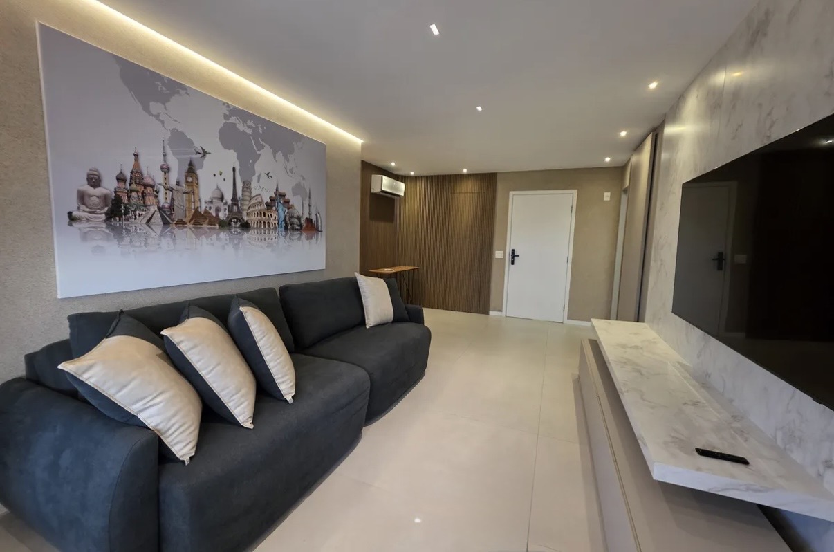 Fachada apartamento para alugar em Oka Mamore, Alphaville, Barueri — 2 suítes, 123 m² — imagem 1 de 8