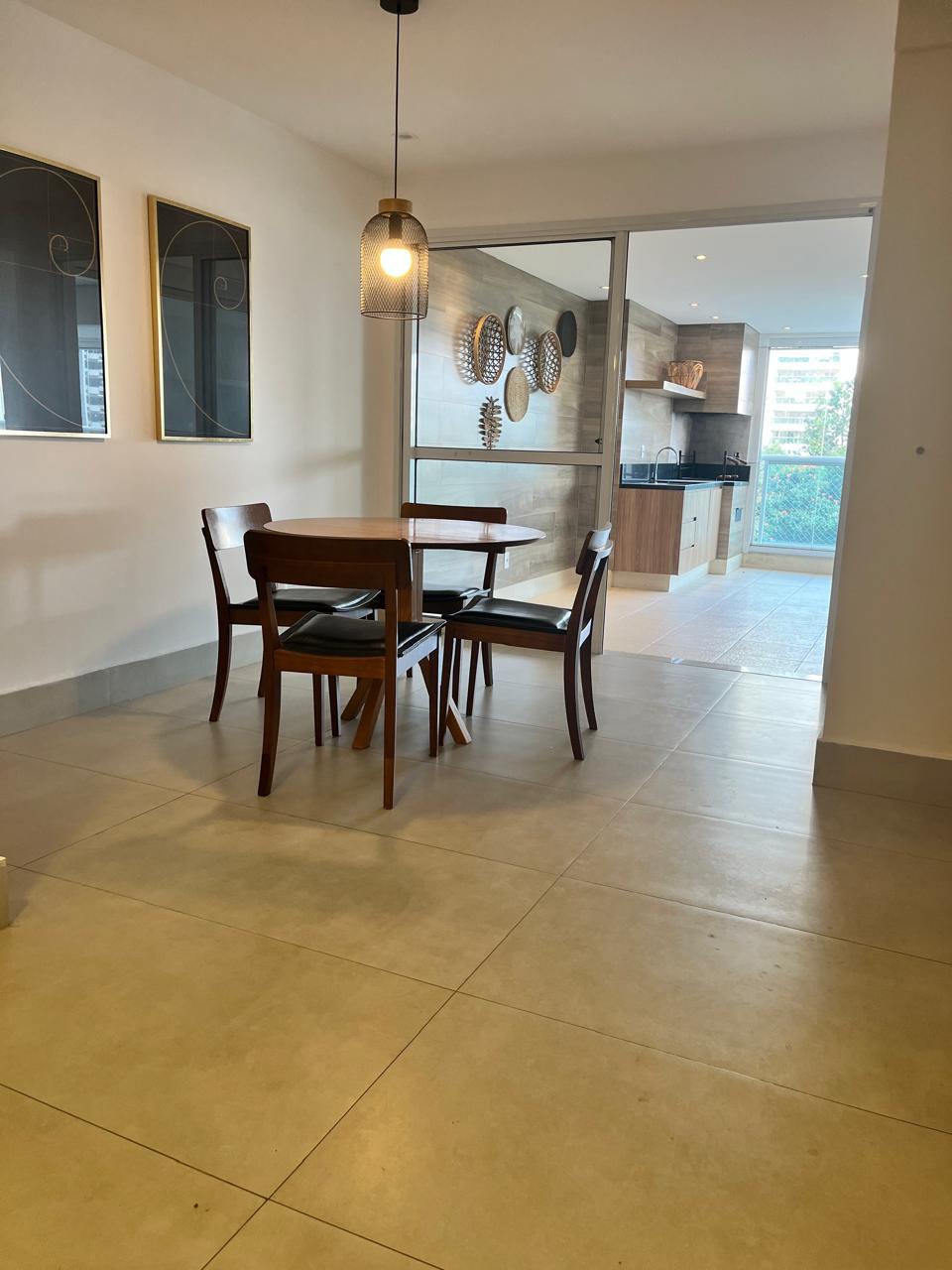 Cozinha e área gourmet apartamento para alugar em Condominio Splendore, Alphaville, Barueri — 3 suítes — imagem 3 de 17