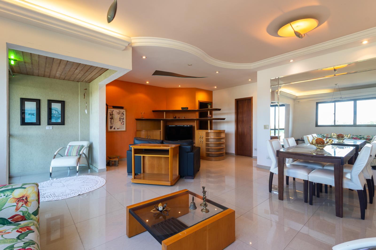Suíte principal apartamento à venda em Edificio America 2, Alphaville, Barueri — 3 suítes, 134 m² — imagem 4 de 29
