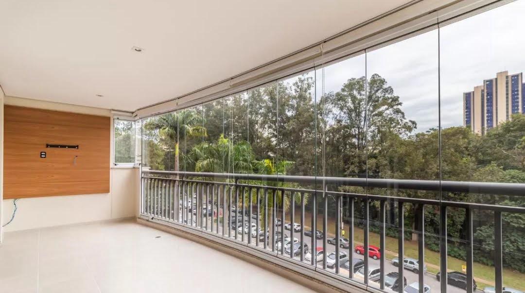 Área de convivência apartamento à venda em Edificio mont blanc, Alphaville, Barueri — 3 suítes, 165 m² — imagem 6 de 20