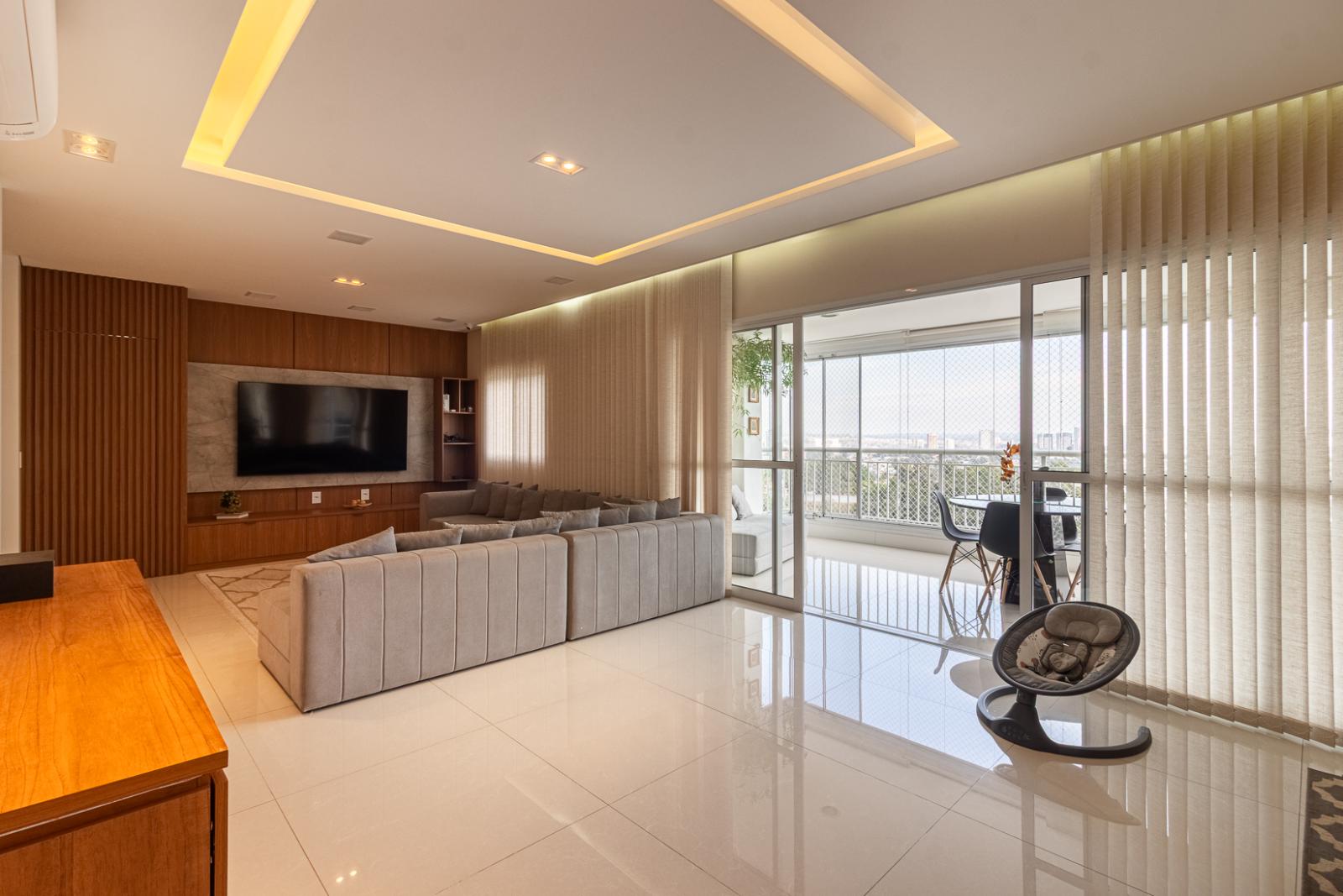Cozinha e área gourmet apartamento à venda em Ghaia Tambore, Alphaville, Santana de Parnaíba — 3 suítes, 158 m² — imagem 3 de 21
