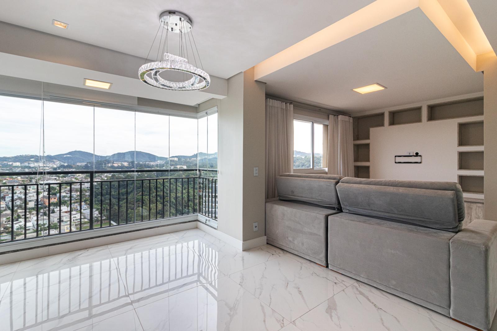 Cozinha e área gourmet apartamento para alugar em  Splendya , Alphaville, Barueri — 3 suítes, 128 m² — imagem 3 de 27