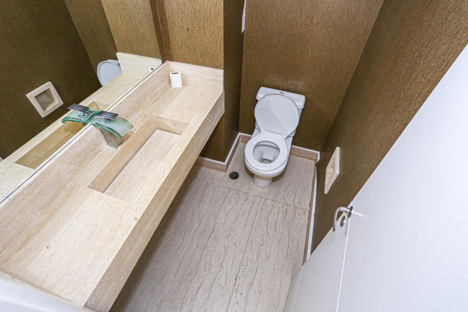 Área de convivência apartamento à venda em Condominio Splendore, Alphaville, Barueri — 3 suítes, 235 m² — imagem 6 de 10