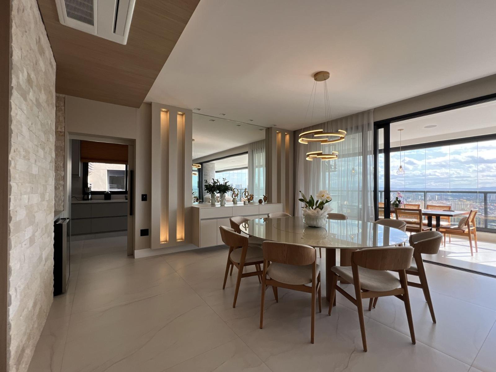 Cozinha e área gourmet apartamento à venda em Canvas Alphaville, Alphaville, Barueri — 4 suítes, 344 m² — imagem 3 de 18