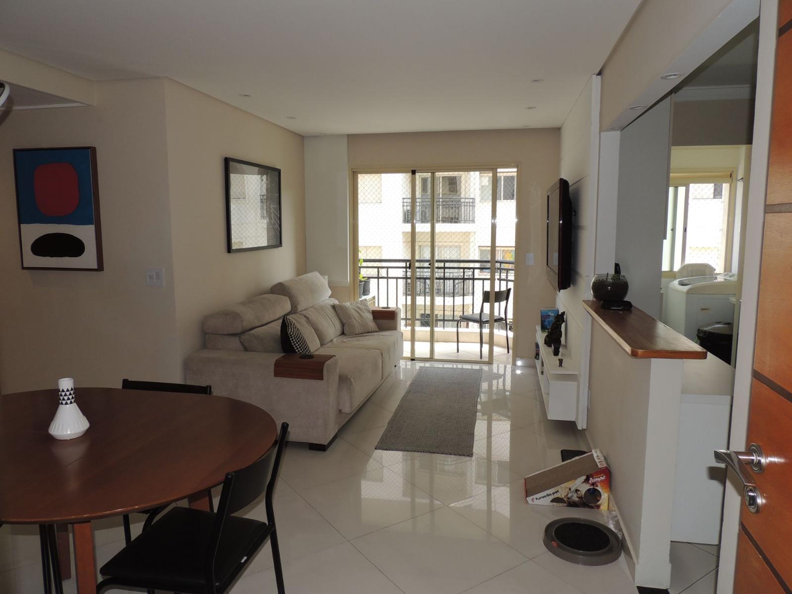 Sala de estar apartamento para alugar em Alphaville, Barueri — imagem 2 de 18