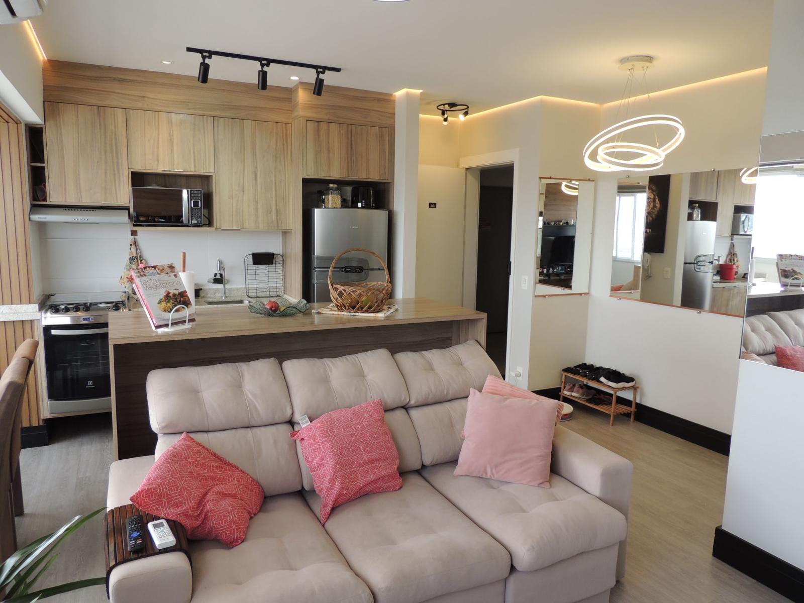 Sala de estar apartamento para alugar em Condominio Acqua Park Alphaville, Alphaville, Barueri — imagem 2 de 18