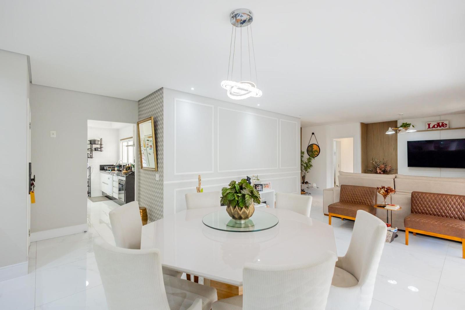 Cozinha e área gourmet apartamento à venda em Ghaia Tambore, Alphaville, Santana de Parnaíba — 3 suítes, 158 m² — imagem 3 de 18