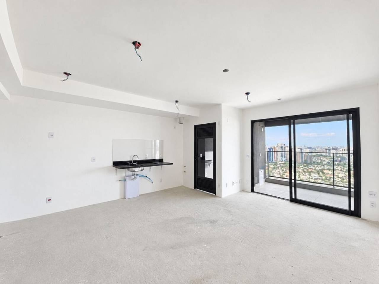 Cozinha e área gourmet apartamento à venda em  Infinity Alphaville, Alphaville, Barueri — 1 suíte, 110 m² — imagem 3 de 20