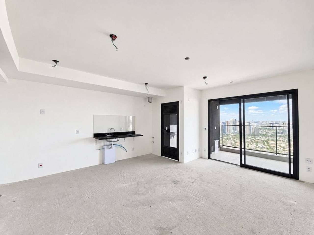 Cozinha e área gourmet apartamento à venda em  Infinity Alphaville, Alphaville, Barueri — 1 suíte, 110 m² — imagem 3 de 20