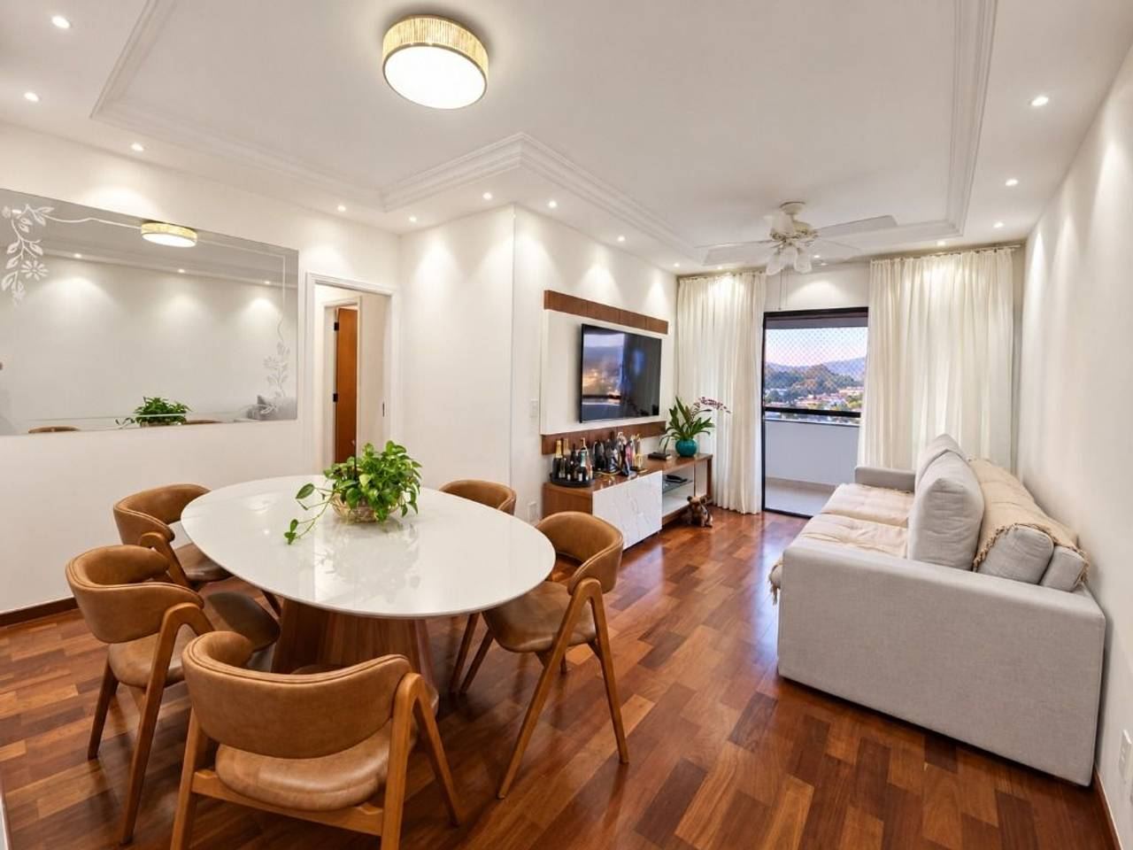 Cozinha e área gourmet apartamento à venda em Alphalife, Alphaville, Barueri — 1 suíte, 87 m² — imagem 3 de 20