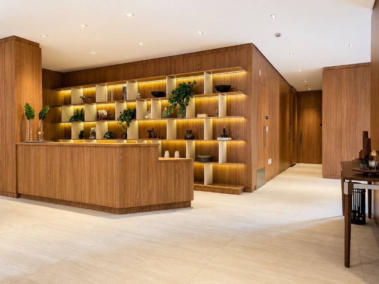 Área de convivência apartamento à venda em  Infinity Alphaville, Alphaville, Barueri — 4 suítes, 218 m² — imagem 6 de 20
