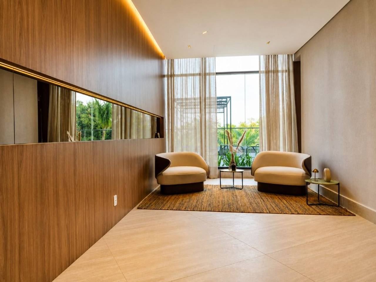 Área de convivência apartamento à venda em  Infinity Alphaville, Alphaville, Barueri — 3 suítes, 218 m² — imagem 6 de 20