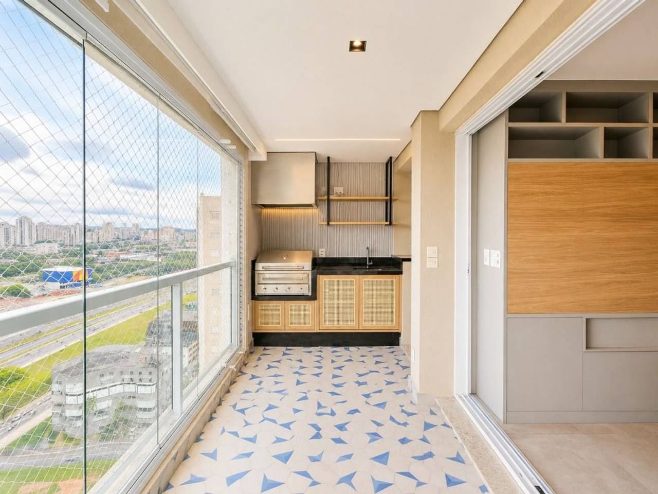 Sala de estar apartamento à venda em Resort Bethaville, Bethaville, Barueri — 2 suítes, 80 m² — imagem 2 de 20