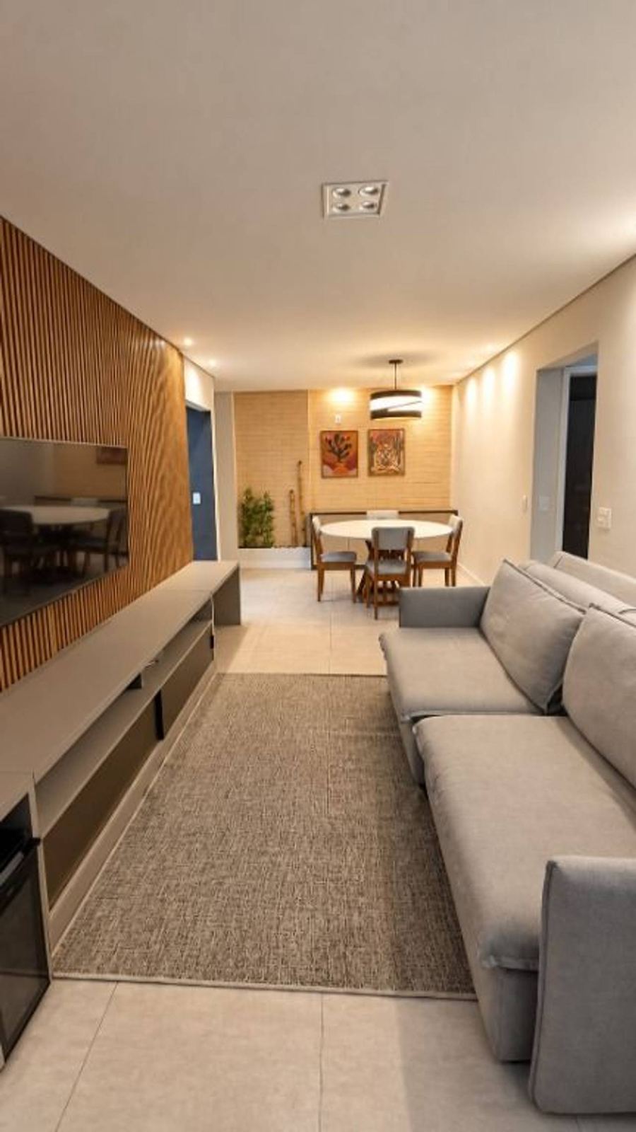 Cozinha e área gourmet apartamento à venda em Novare, Alphaville, Barueri — 1 suíte, 70 m² — imagem 3 de 20