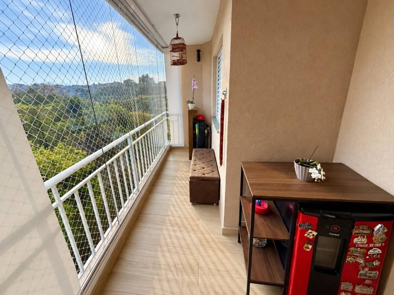 Suíte principal apartamento à venda em Alphaview, Jardim Tupanci, Barueri — 1 suíte, 88 m² — imagem 4 de 20