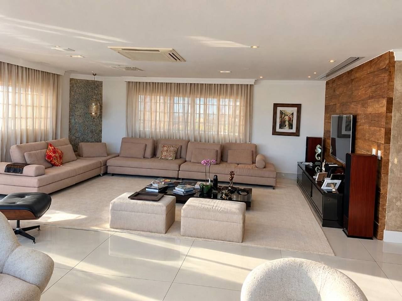Suíte principal cobertura à venda em Condominio Madison Park, Alphaville, Barueri — 4 suítes, 498 m² — imagem 4 de 7
