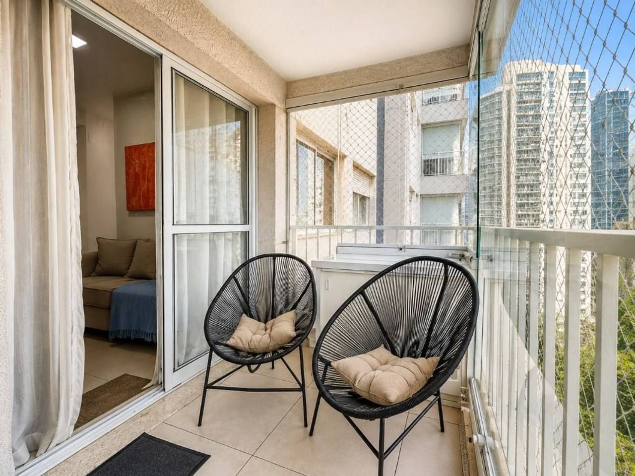 Fachada apartamento à venda em Condominio Acqua Park Alphaville, Barueri — 1 suíte, 49 m² — imagem 1 de 20