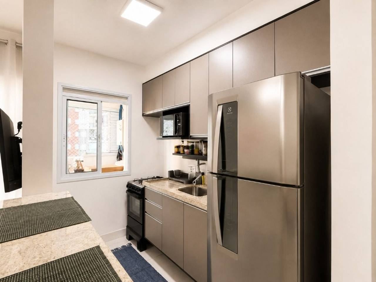 Área de convivência apartamento à venda em Condominio Acqua Park Alphaville, Barueri — 1 suíte, 49 m² — imagem 6 de 20
