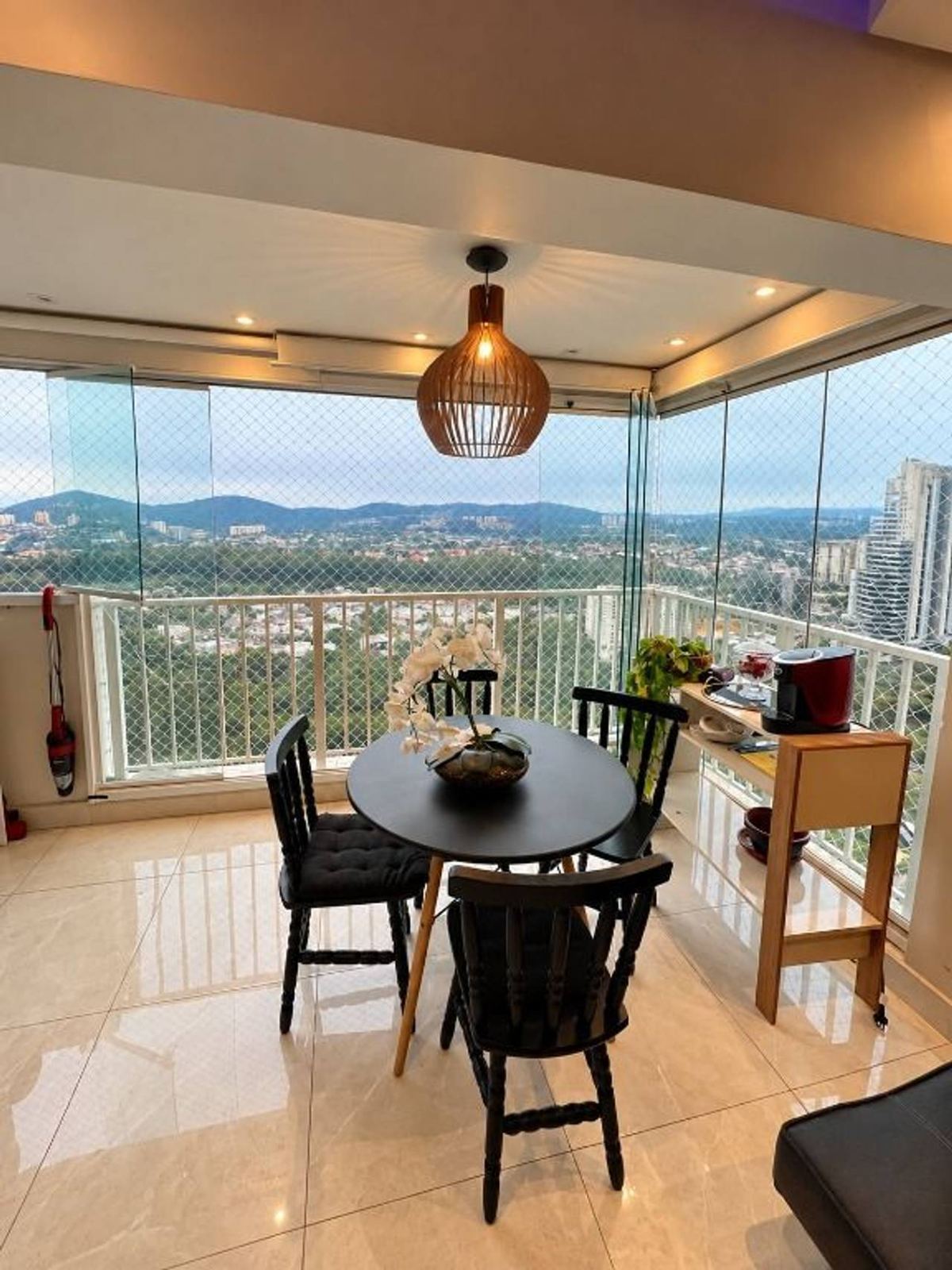 Suíte principal apartamento à venda em Condominio Acqua Park Alphaville, Barueri — 1 suíte, 59 m² — imagem 4 de 20