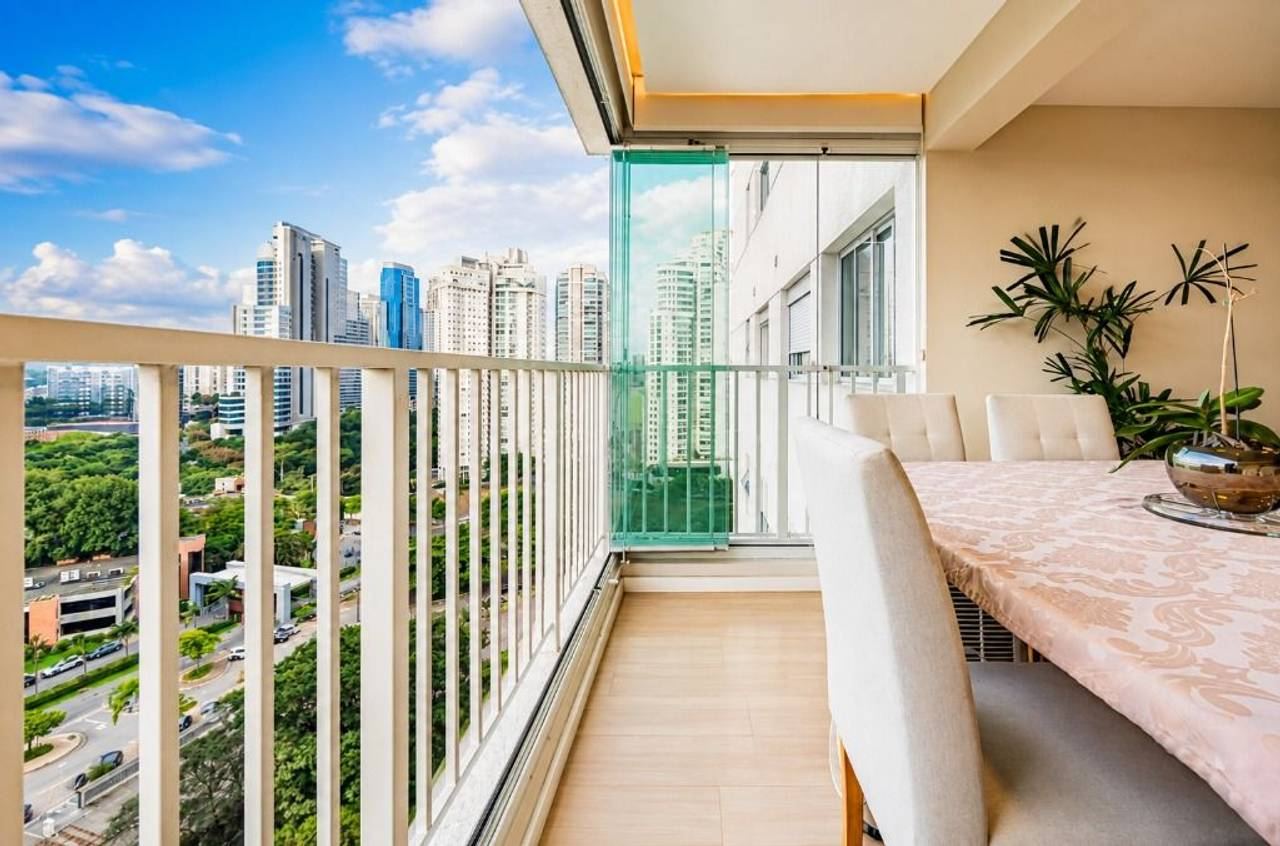 Suíte principal apartamento à venda em Condominio Acqua Park Alphaville, Barueri — 1 suíte, 59 m² — imagem 4 de 20