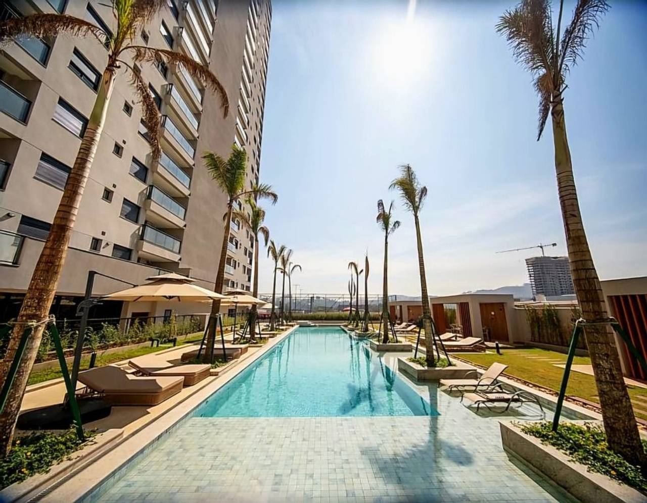 Sala de estar apartamento à venda em Aruana, Barueri — 3 suítes, 87 m² — imagem 2 de 9