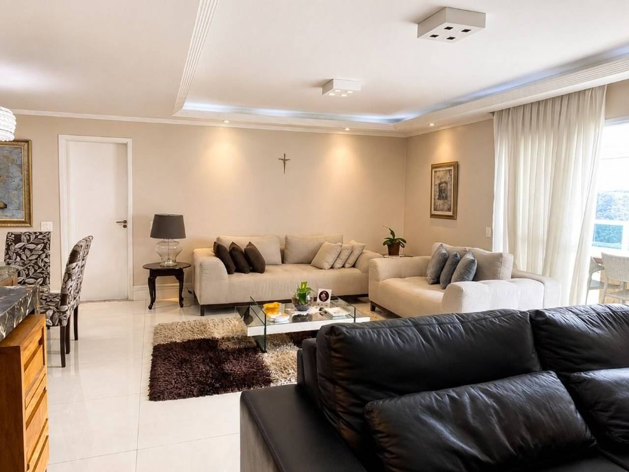 Cozinha e área gourmet apartamento à venda em Eredita, Santana de Parnaíba — 3 suítes, 202 m² — imagem 3 de 20