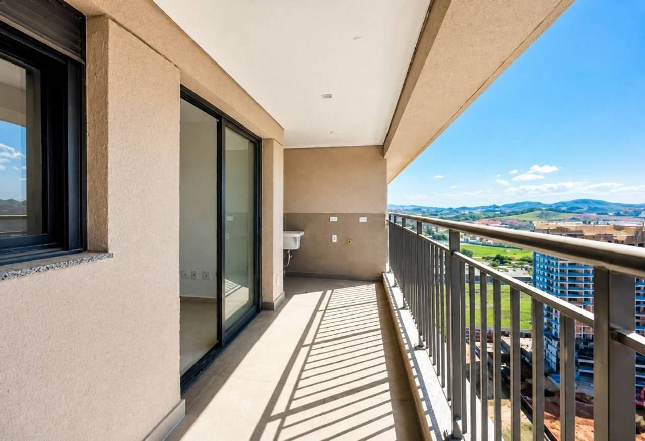 Sala de estar apartamento à venda em Condomínio Vedara Alphaville, Alphaville, Barueri — 3 suítes, 89 m² — imagem 2 de 20