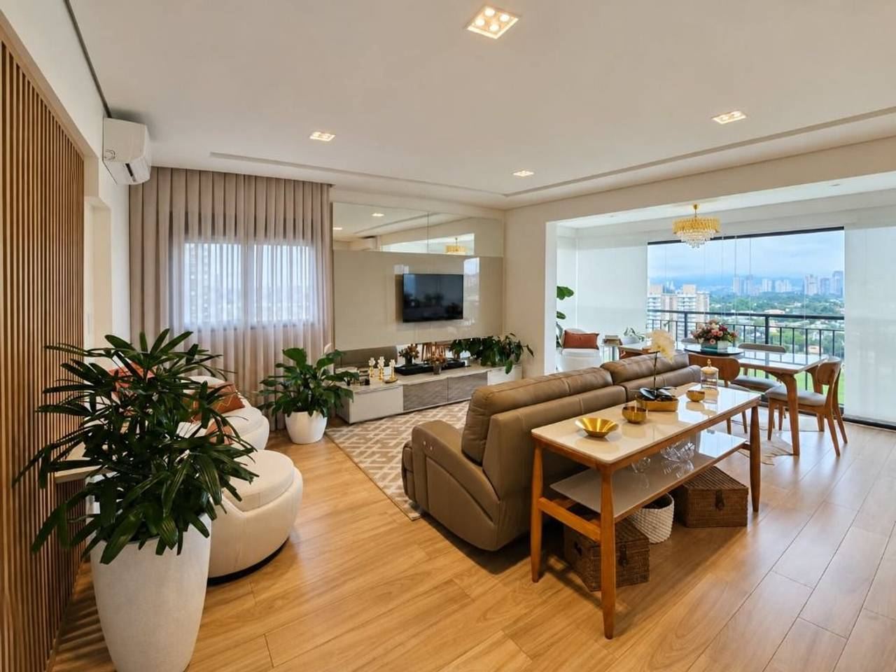 Cozinha e área gourmet apartamento à venda em Condomínio Vedara Alphaville, Alphaville, Barueri — 2 suítes, 100 m² — imagem 3 de 20