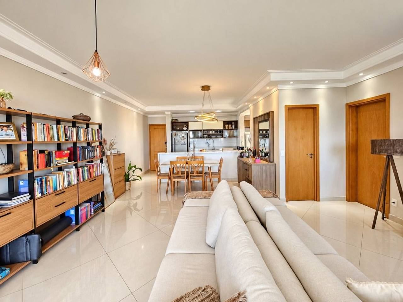 Cozinha e área gourmet apartamento à venda em Jardins de Tambore , Santana de Parnaíba — 2 suítes, 100 m² — imagem 3 de 20