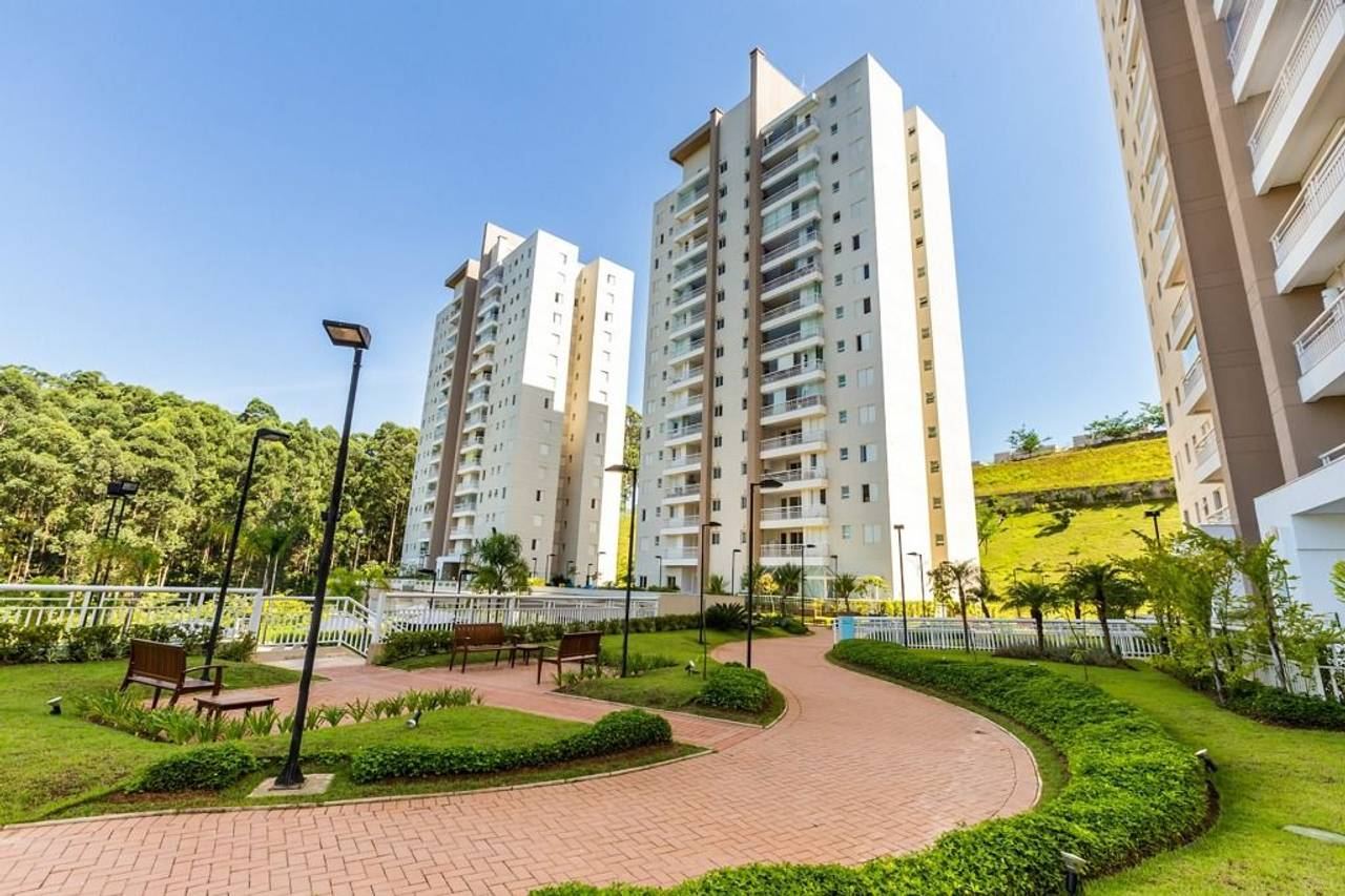 Sala de estar apartamento à venda em Paisagem Tambore , Santana de Parnaíba — 1 suíte, 123 m² — imagem 2 de 10