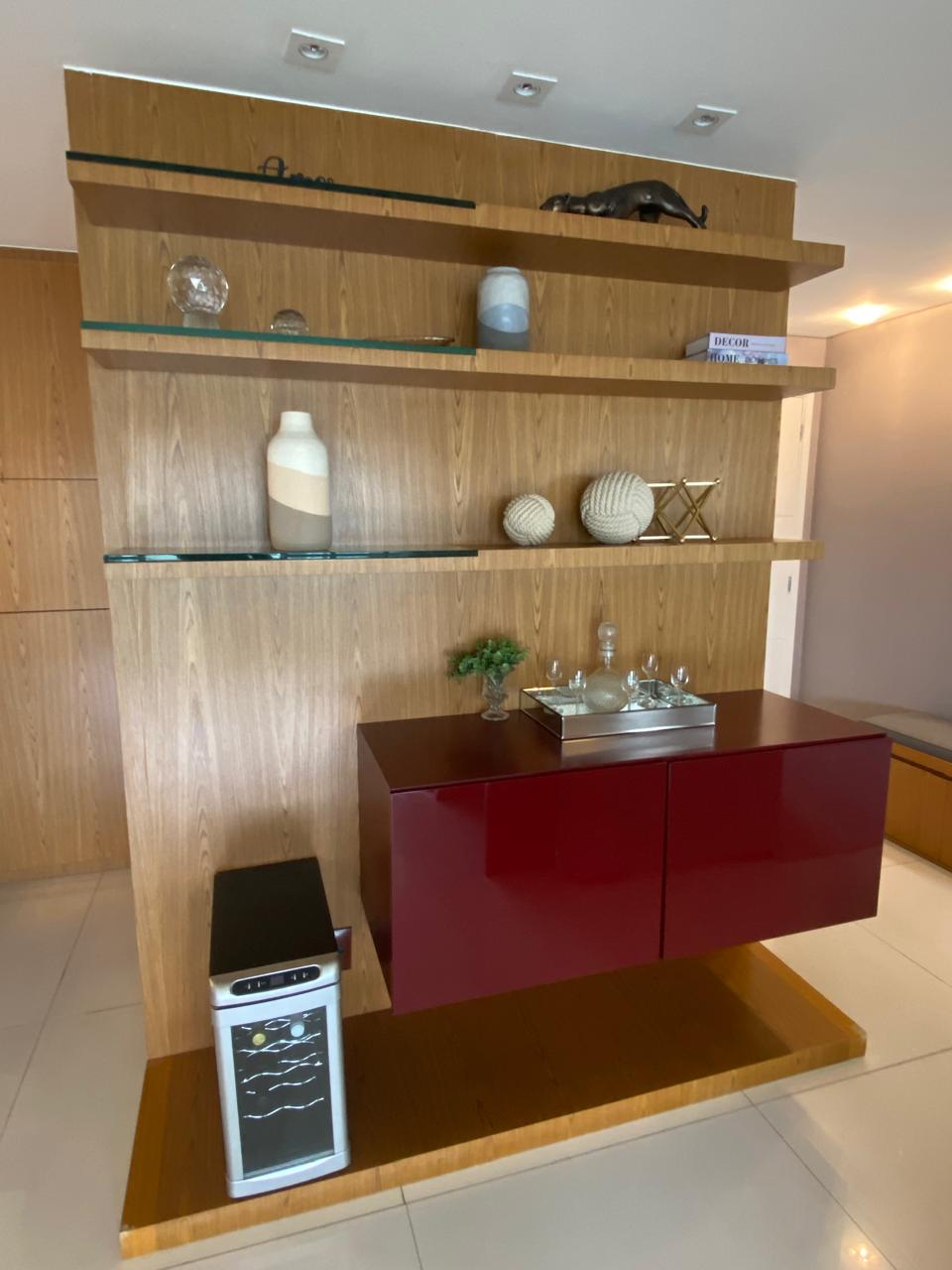 Sala de estar apartamento à venda em Eredita, Alphaville, Santana de Parnaíba — 3 suítes, 202 m² — imagem 2 de 30