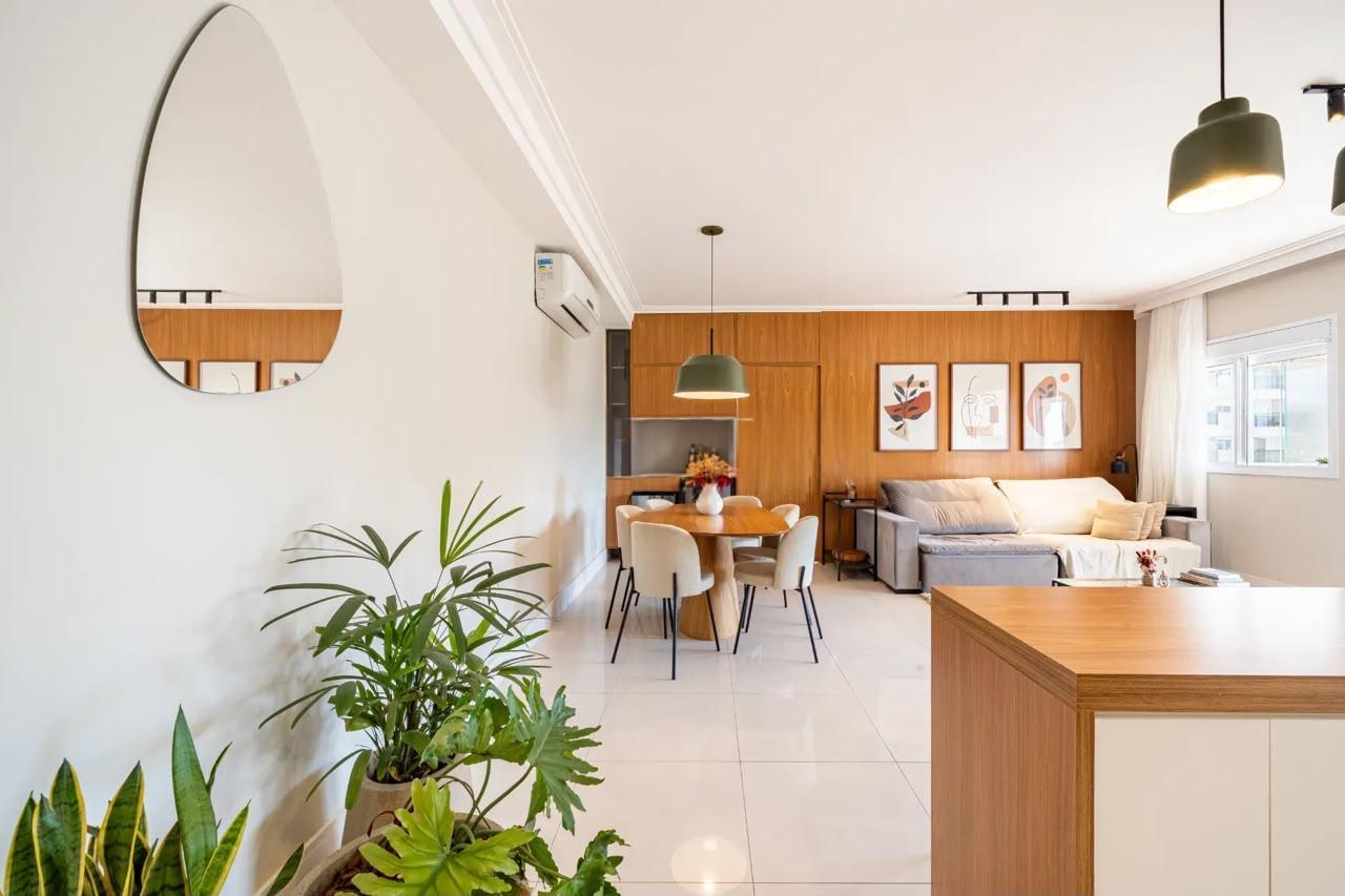 Cozinha e área gourmet apartamento à venda em Alpha Vita, Alphaville, Santana de Parnaíba — 1 suíte, 94 m² — imagem 3 de 19