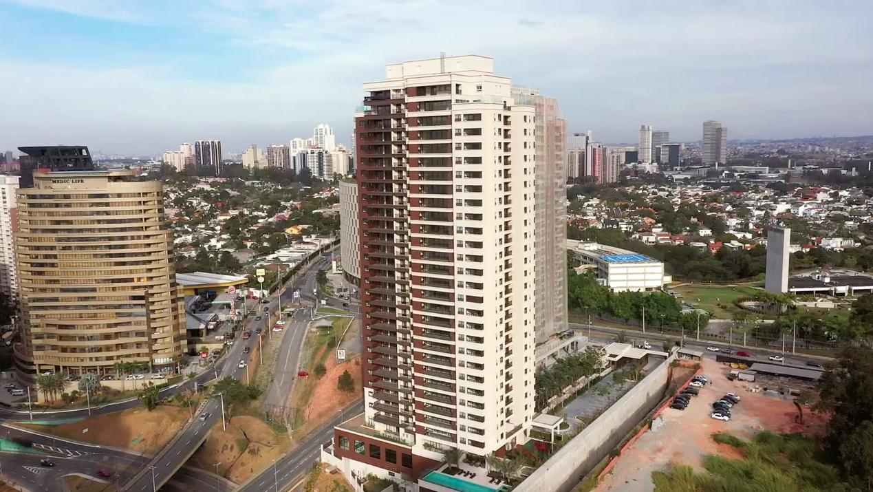 Sala de estar apartamento à venda em Condomínio Atria Alphaville, Alphaville, Barueri — 4 suítes, 228 m² — imagem 2 de 27