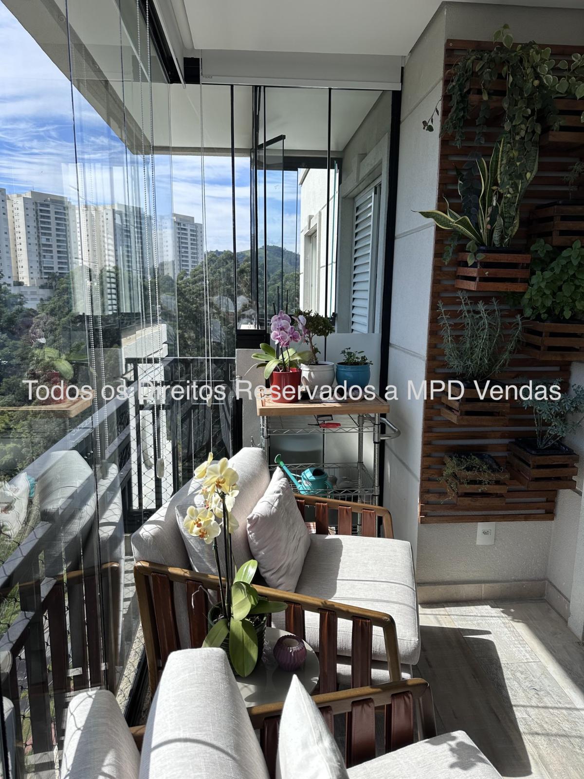 Área de convivência apartamento à venda em Alphaville, Santana de Parnaíba — 1 suíte, 101 m² — imagem 6 de 30