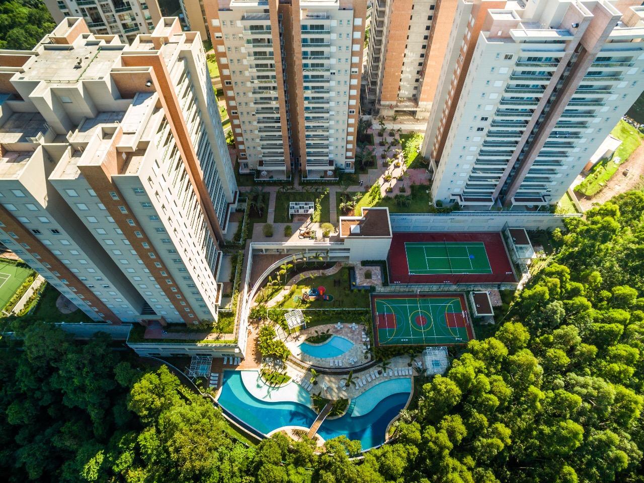 Cozinha e área gourmet apartamento à venda em Boulevard Tambore, Alphaville, Santana de Parnaíba — 3 suítes, 140 m² — imagem 3 de 25