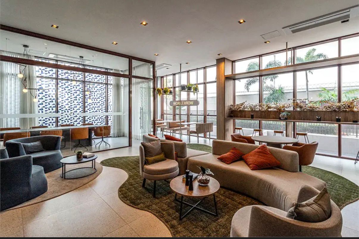Área de convivência apartamento à venda em Perdizes, São Paulo — 1 suíte, 70 m² — imagem 6 de 20