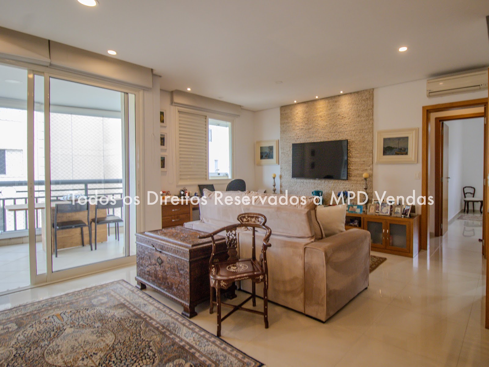 Cozinha e área gourmet apartamento à venda em Jardins de Tambore , Alphaville, Santana de Parnaíba — 2 suítes, 100 m² — imagem 3 de 20