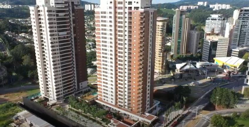 Sala de estar apartamento à venda em Myra, Alphaville, Barueri — 4 suítes, 410 m² — imagem 2 de 30