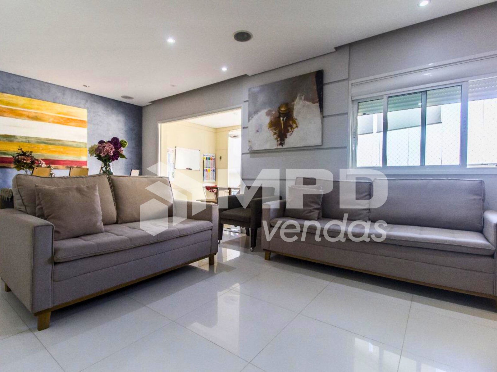 Suíte principal apartamento à venda em Resort Tambore, Alphaville, Santana de Parnaíba — 1 suíte, 133 m² — imagem 4 de 30