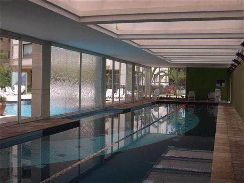 Piscina e área externa apartamento à venda em Terracos Tambore, Alphaville, Santana de Parnaíba — 1 suíte, 201 m² — imagem 5 de 13