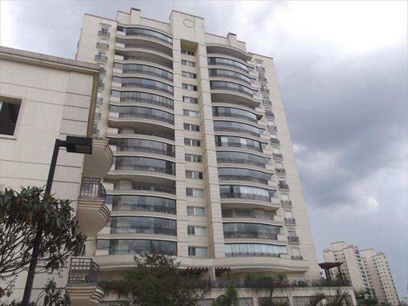 Suíte principal apartamento à venda em Terracos Tambore, Alphaville, Santana de Parnaíba — 1 suíte, 201 m² — imagem 4 de 13