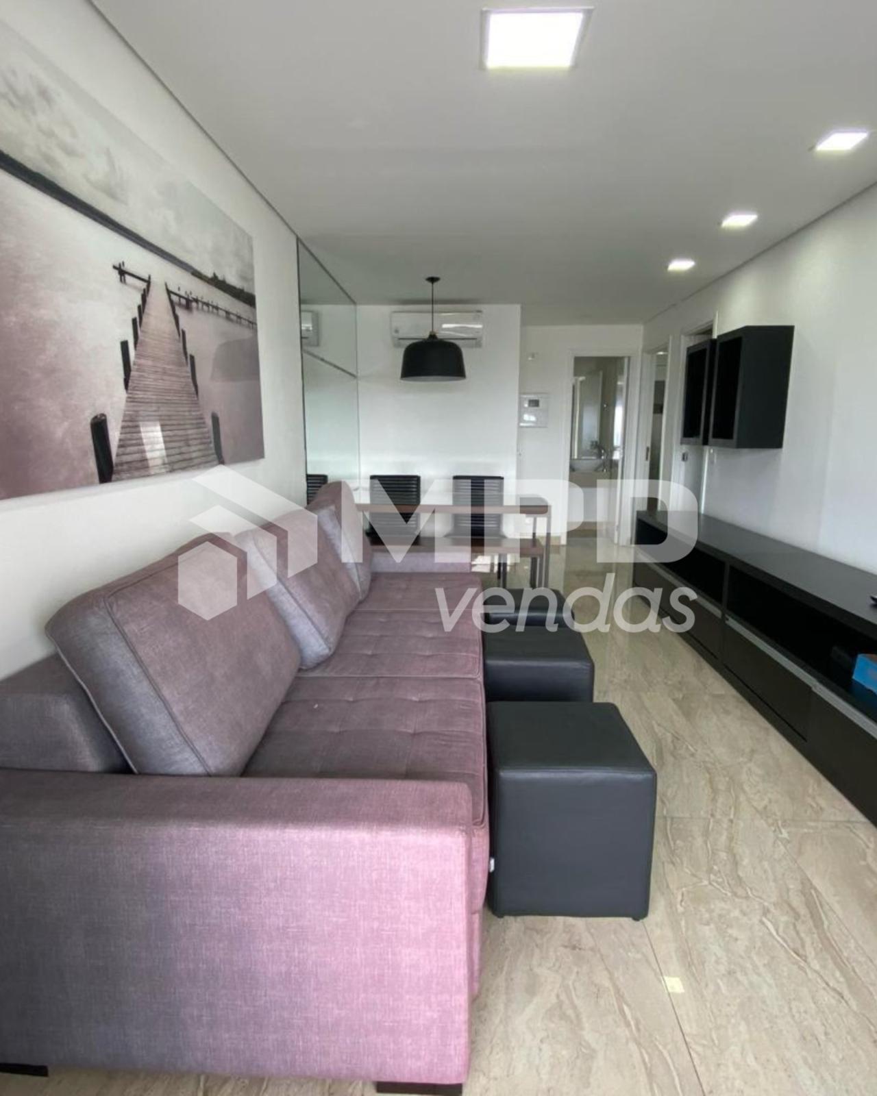 Sala de estar apartamento à venda em Wi House, Alphaville, Barueri — 2 suítes, 78 m² — imagem 2 de 10