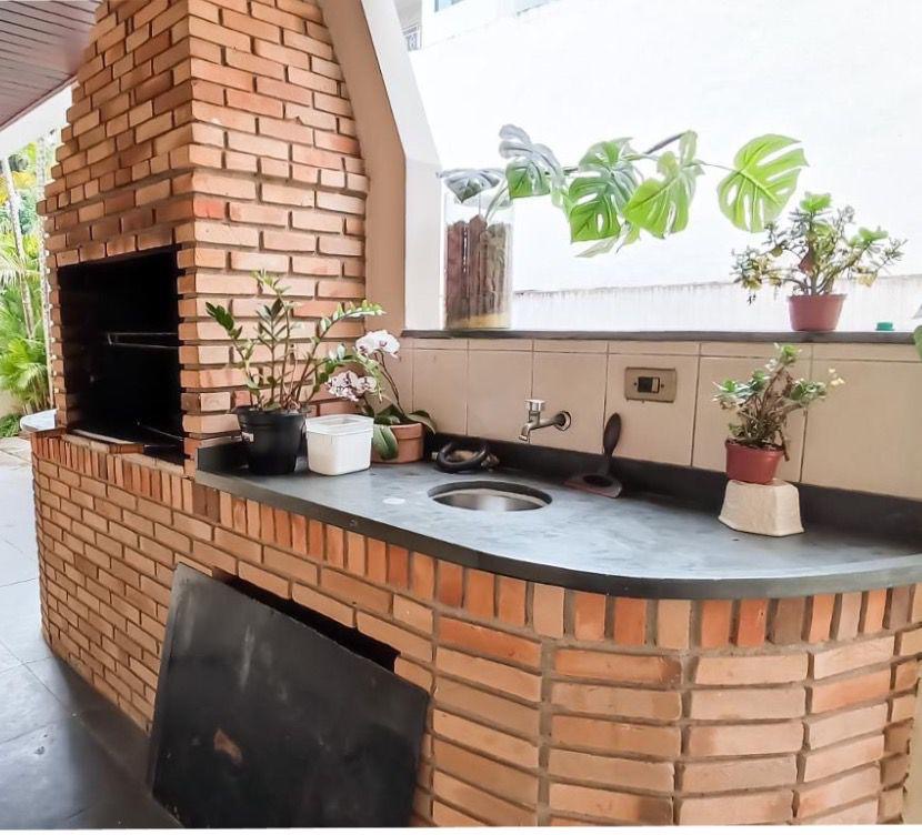 Cozinha e área gourmet casa à venda em Alphaville Residencial 9, Alphaville, Santana de Parnaíba — 4 suítes, 420 m² — imagem 3 de 11
