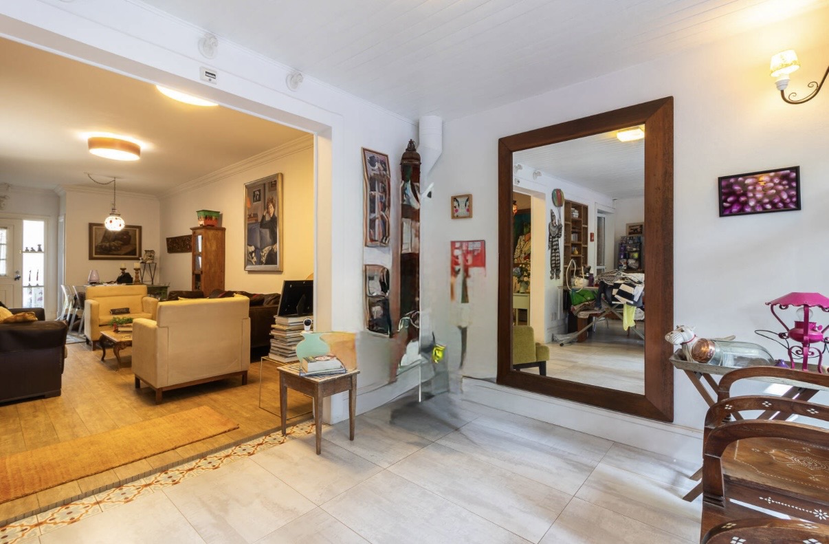 Sala de estar casa à venda em Scenic, Alphaville, Santana de Parnaíba — 1 suíte, 206 m² — imagem 2 de 9