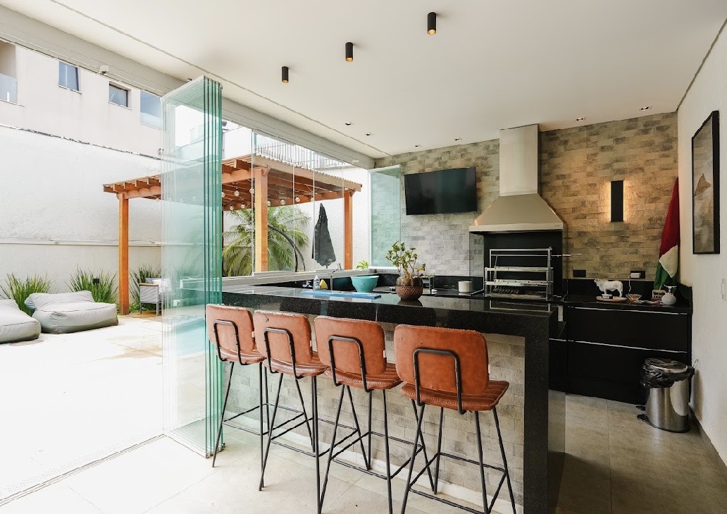 Suíte principal casa à venda em Burle Marx, Alphaville, Santana de Parnaíba — 4 suítes, 481 m² — imagem 4 de 9