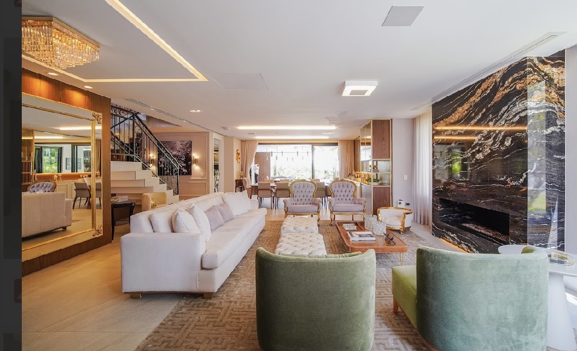 Suíte principal casa à venda em 18 do Forte, Alphaville, Santana de Parnaíba — 4 suítes, 502 m² — imagem 4 de 16